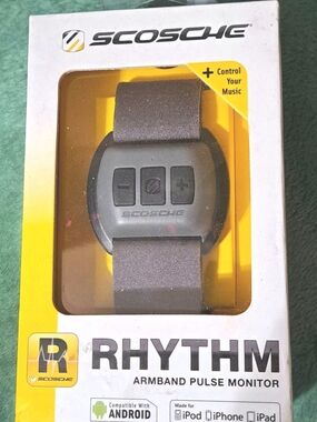Scosche Rhythm Armband Pulse Monitor - Gray